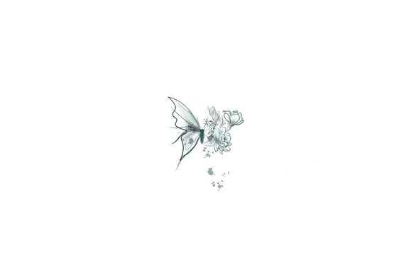 蝴蝶茉莉花