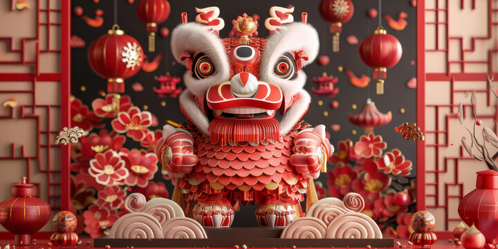 舞龍舞獅鬧元宵