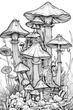 蘑菇屋奇幻小屋