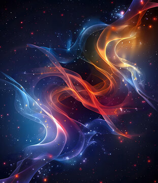 五彩斑斕的星云