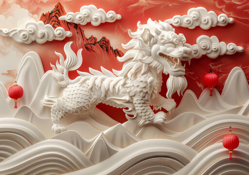 舞獅表演：祈福祥瑞