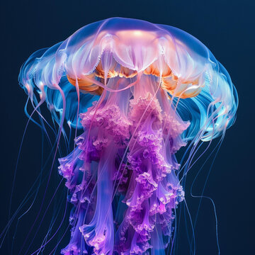 水母的夢幻色彩