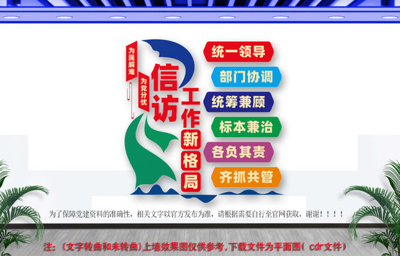 信訪工作新格局文化墻