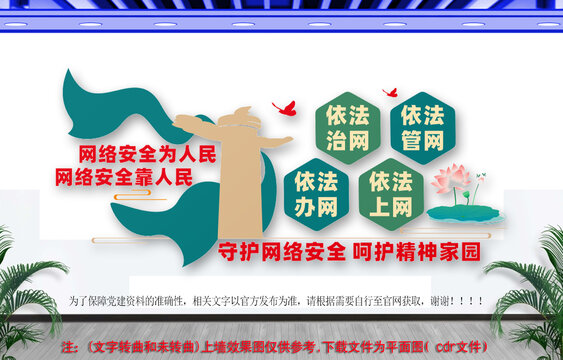 網(wǎng)絡(luò)安全文化墻