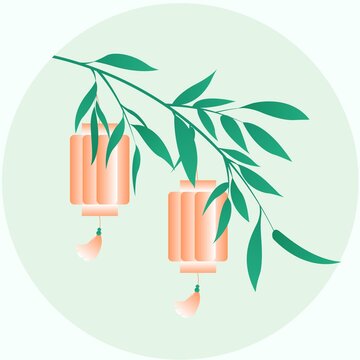小清新圖案插畫