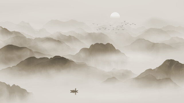 山水畫(huà)