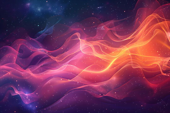 五彩斑斕的星云