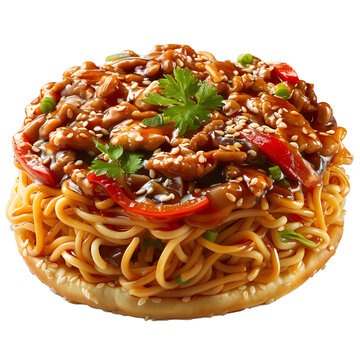 [免摳素材]雞肉芝麻面