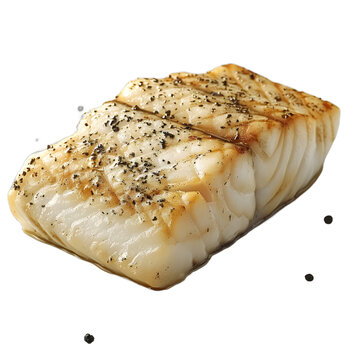 [免摳素材]煎鱈魚配黑胡椒