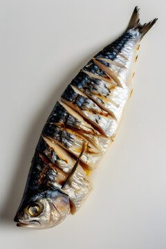 烤鯖魚的AI圖片