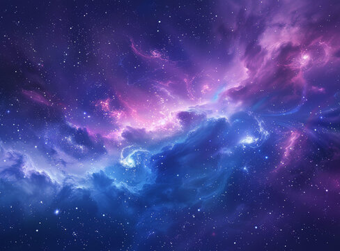 壯觀的星云和星系
