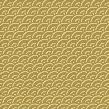 金色鱗片鎧甲花紋圖案背景底紋