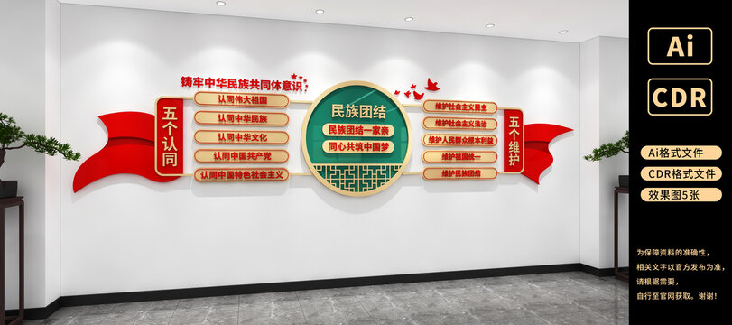 民族團結(jié)文化墻民族團結(jié)宣傳墻