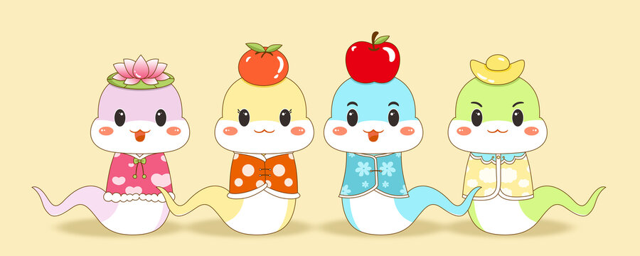 蛇年Q版ip