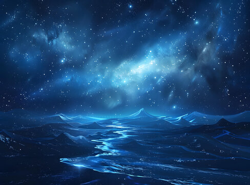 科幻星球的風(fēng)光