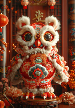 瑞獸賀新春