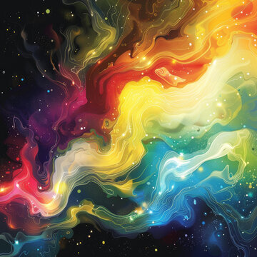 宇宙畫卷：五彩斑斕的星云