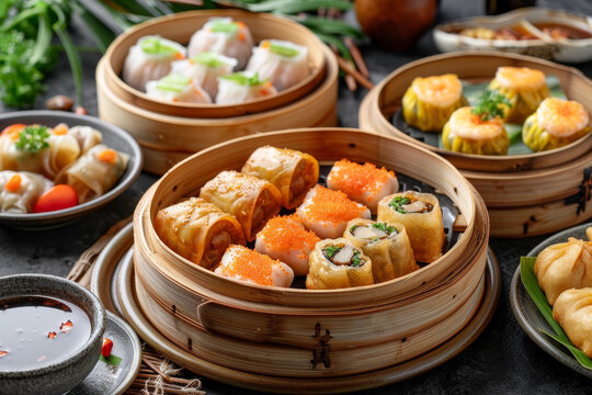 種類繁多的點心