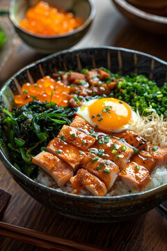 日式鮭魚照燒蓋飯