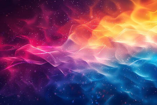 五彩斑斕的星云