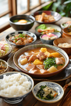 日式料理套餐美食