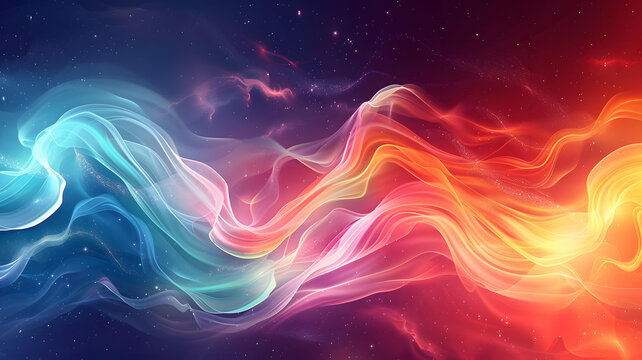 五彩繽紛的星云