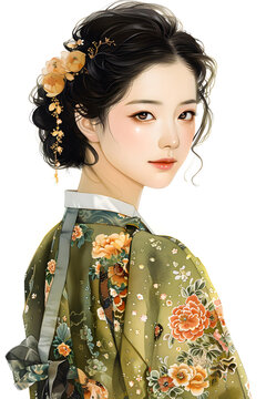 古風仕女圖