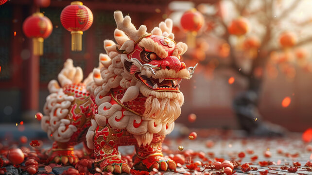 舞龍舞獅慶元宵
