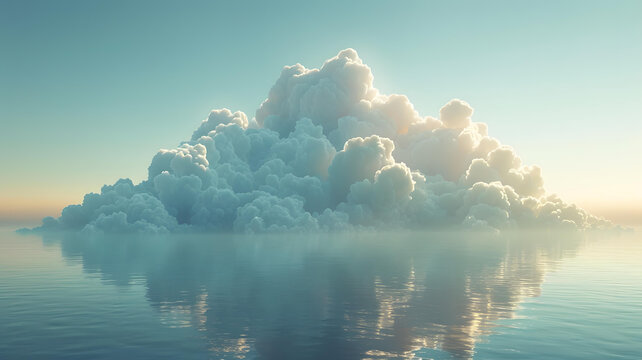 海洋上空的積云
