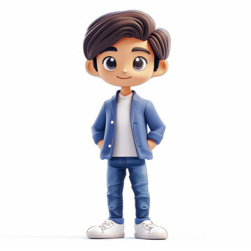 卡通男孩3D