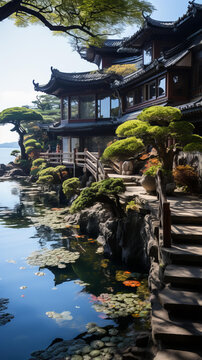 東方湖畔庭院住宅