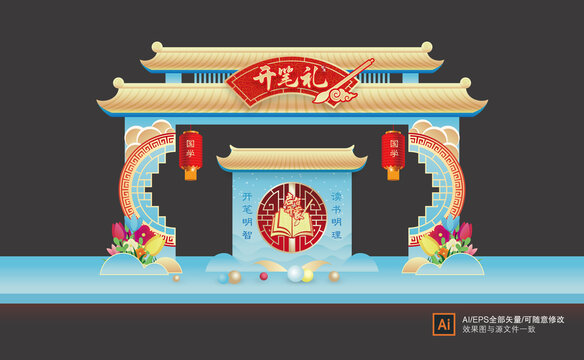 開筆禮門頭