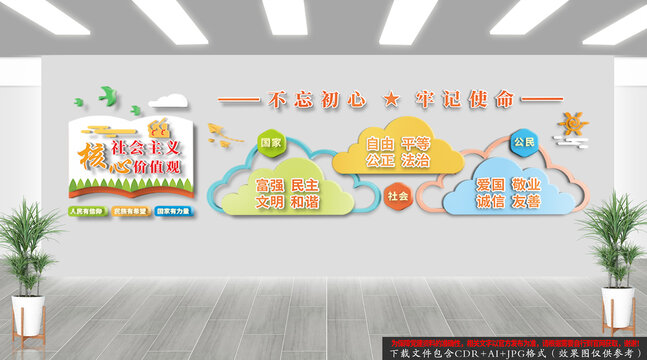 學(xué)校園社會主義核心價值觀文化墻