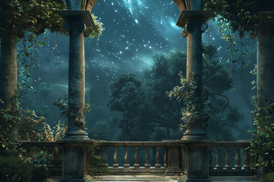 星空下的夢幻露臺