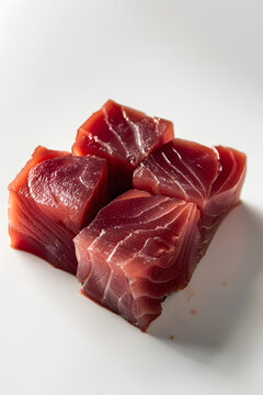 四塊金槍魚(yú)刺身