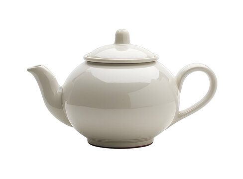 [免摳素材]白色陶瓷茶壺