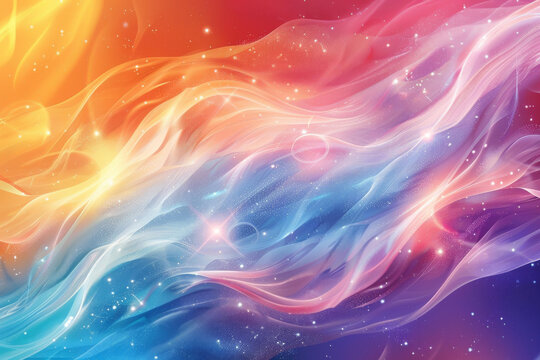 五彩斑斕的星云