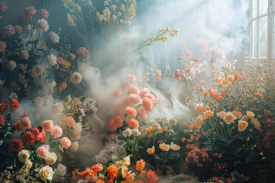 五彩繽紛的花園