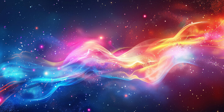 七彩星云的AI圖片