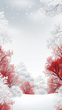 雪地紅樹林