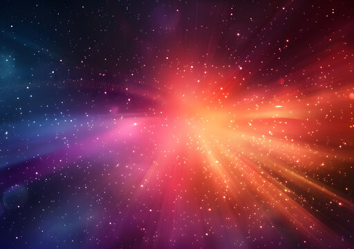 五彩繽紛的星云