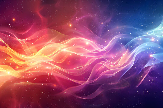 五彩斑斕的星云