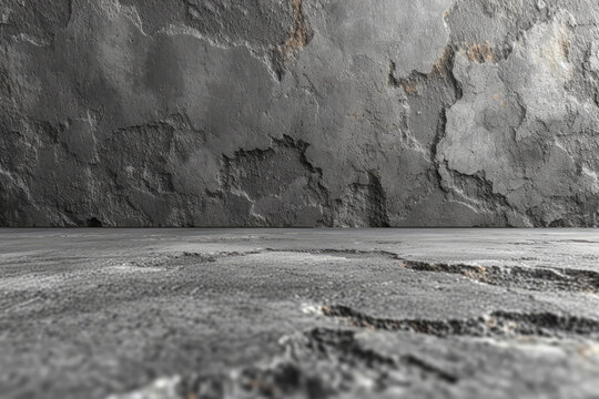 粗糙的深灰色石磚紋理背景