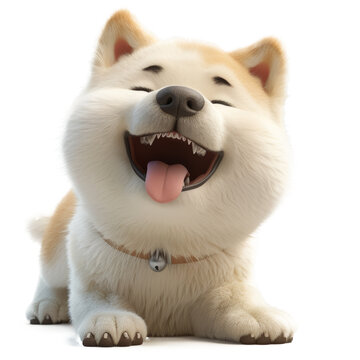 [免摳素材]可愛的柴犬卡通