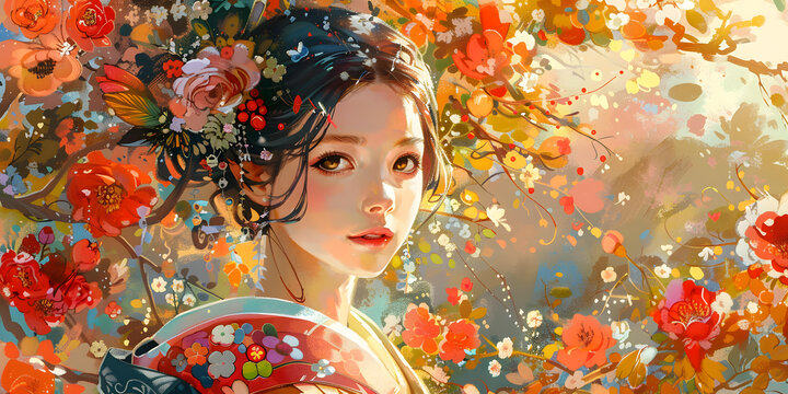 仕女圖