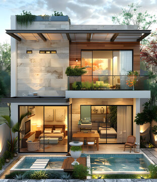 現(xiàn)代住宅建筑