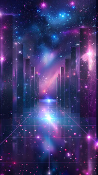 星光燦爛的夜晚