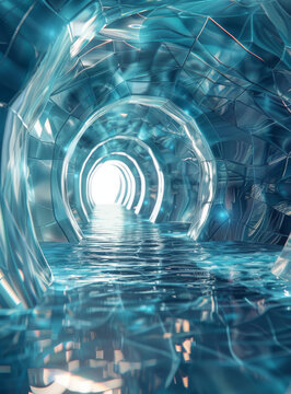 水晶隧道：未來建筑