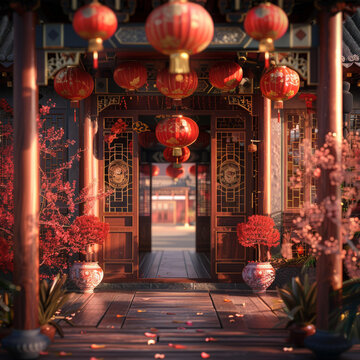 中國新年燈籠