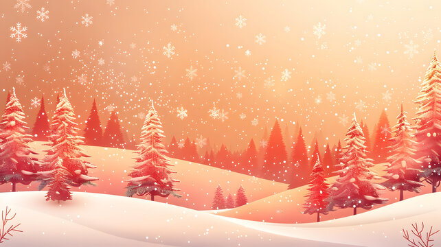 圣誕節(jié)雪景